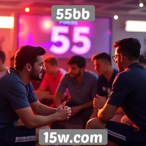 Explorando a comunidade de jogadores no 55bb