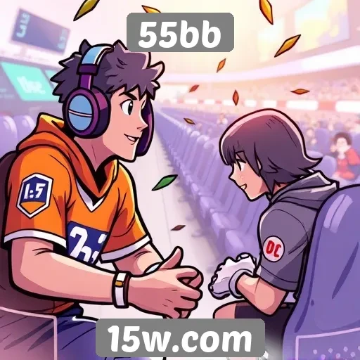 Crescimento da comunidade de jogadores no 55bb